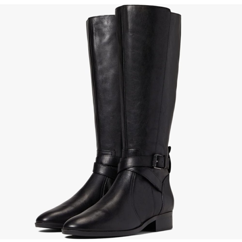 NATURALIZER Rena Riding Boots (WIDE CALF)